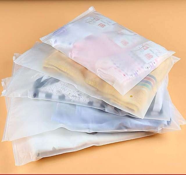 Sacos Plásticos Zip Lock para Roupa Embalagem Ideal