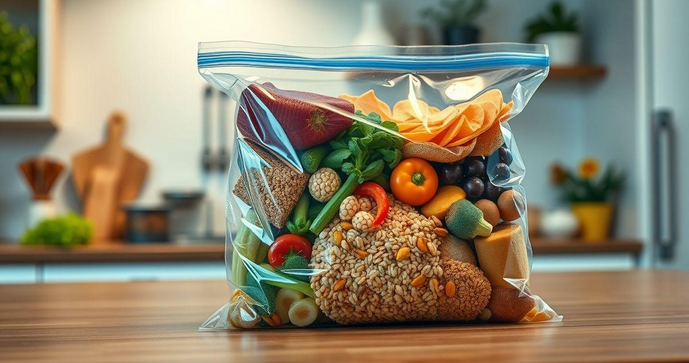 Saco Ziplock Grande: Praticidade e Organização