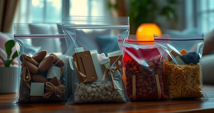 Saco ziplock personalizado: a solução ideal para organização e praticidade