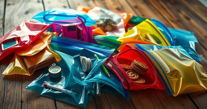 Sacos de Plástico com Fecho Zip: Praticidade e Versatilidade