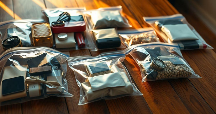 Saquinho Zip: Praticidade na Organização