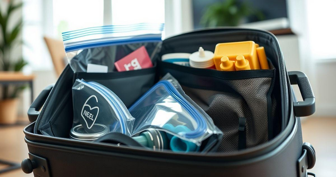 Saco Ziplock para Viagem é a Solução Prática para Organizar sua Mala