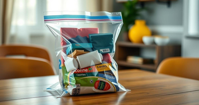 Saco ziplock personalizado é a solução ideal para organização e branding eficaz