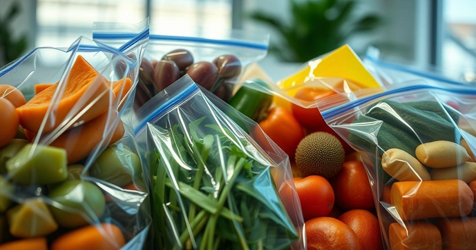 Saco ziplock para alimentos é a solução prática e segura para conservar seus alimentos frescos