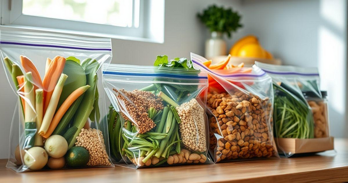 Sacolas Ziplock: Descubra Vantagens e Dicas de Uso para Organizar sua Cozinha