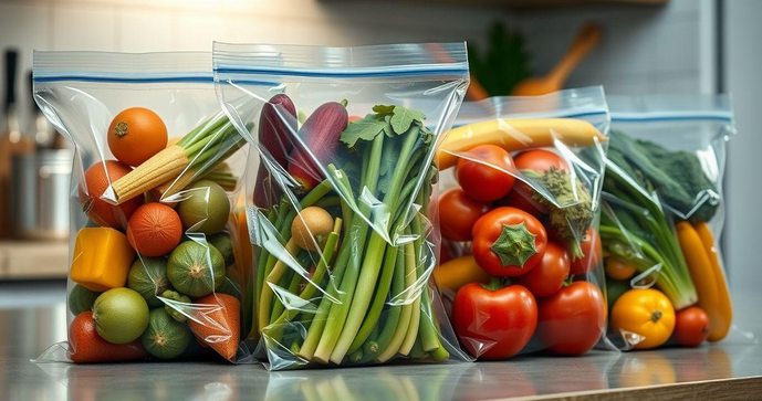 Saquinho ziplock é a solução prática e versátil para organizar e conservar alimentos