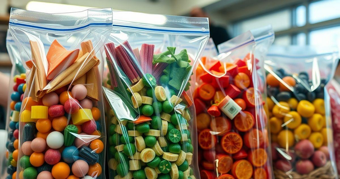 Saquinhos plásticos com fecho ziplock: Versatilidade e Praticidade para Armazenamento
